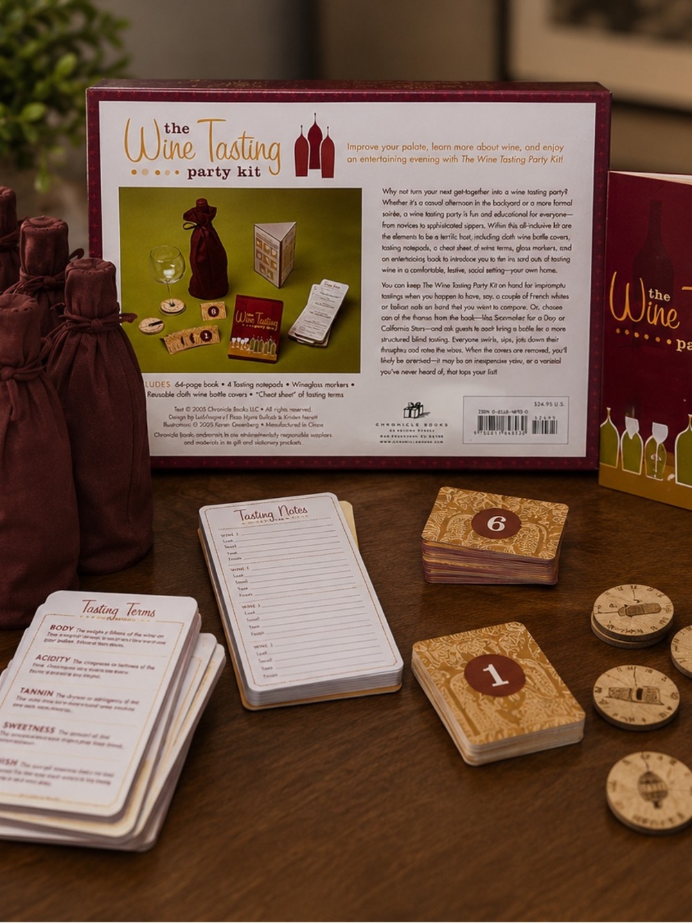 NWT Wine Tasting Party Kit